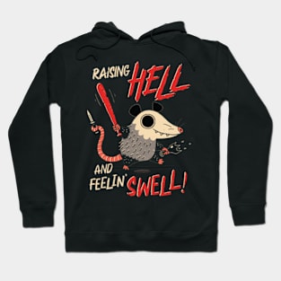 raising Hell T shirt Hoodie